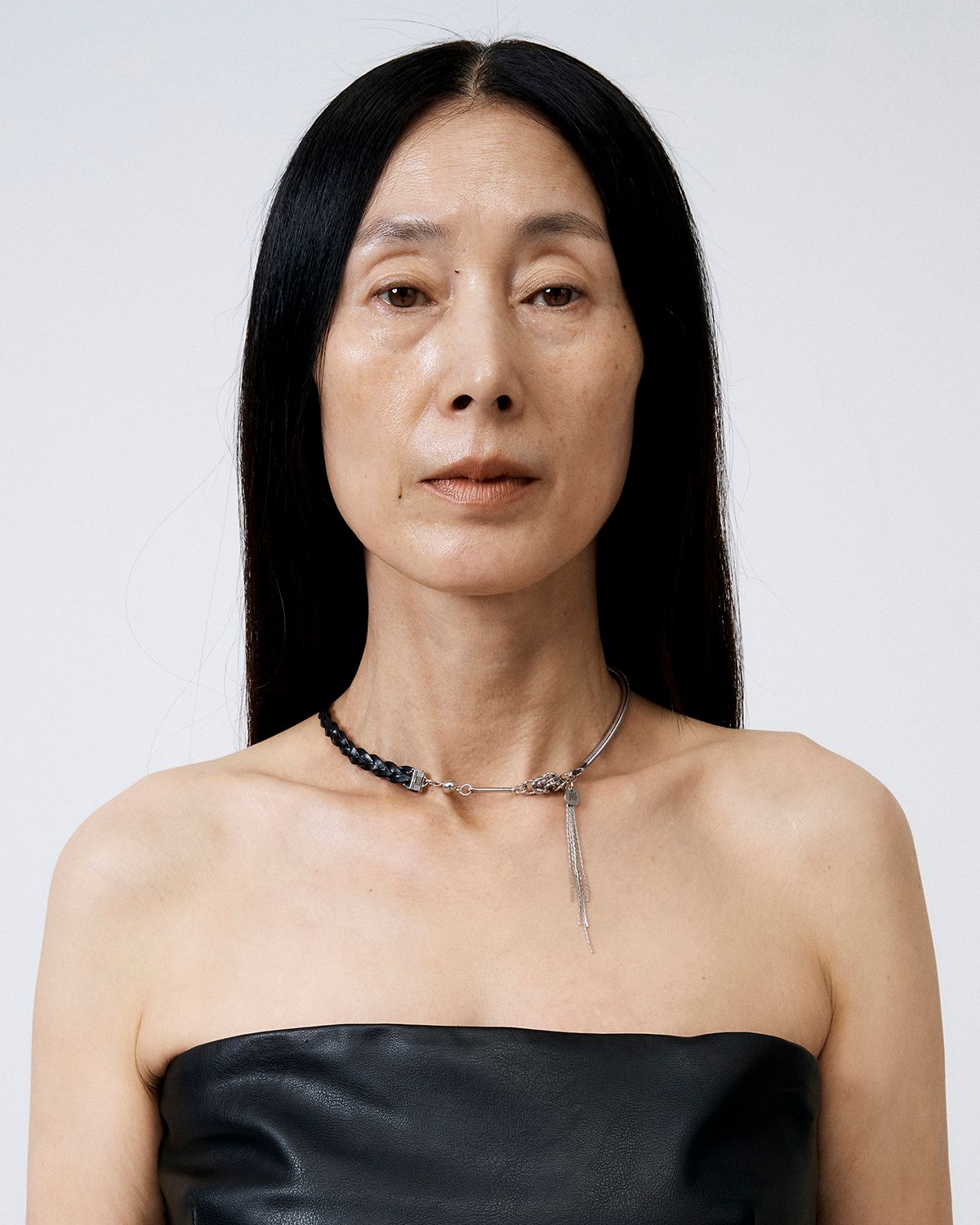 루루(RURU) MIX TAIL NECKLACE BLACK