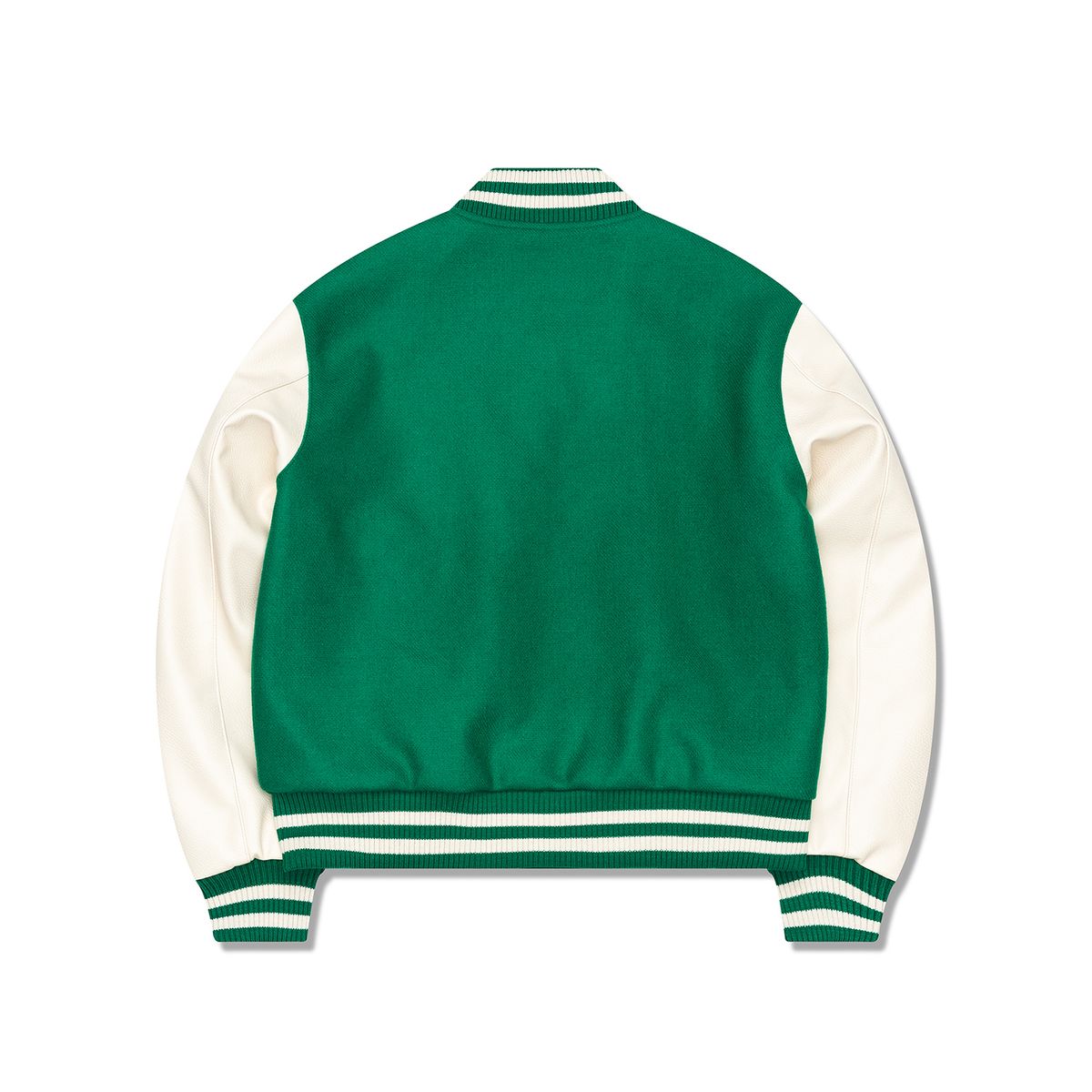 시티스트리트(CITY STREET) CLASSIC VARSITY JACKET - GREEN