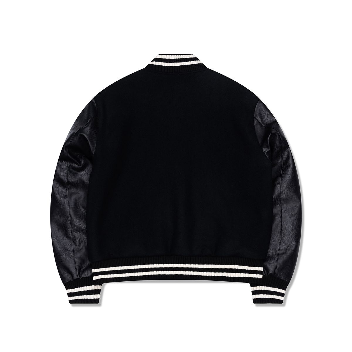 시티스트리트(CITY STREET) CLASSIC VARSITY JACKET - BLACK(BK)