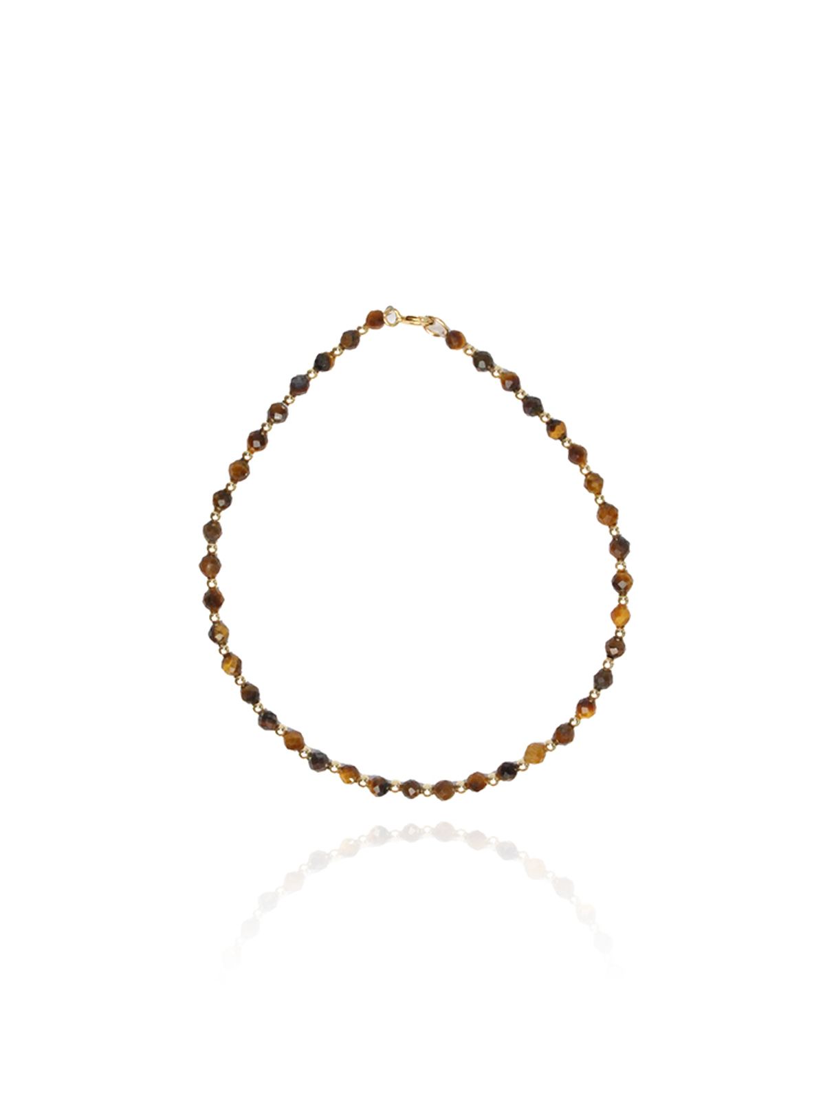 비엔베투(Bien Vetu) 3mm 카빙 천연 원석 GF 핑퐁 와이어 팔찌