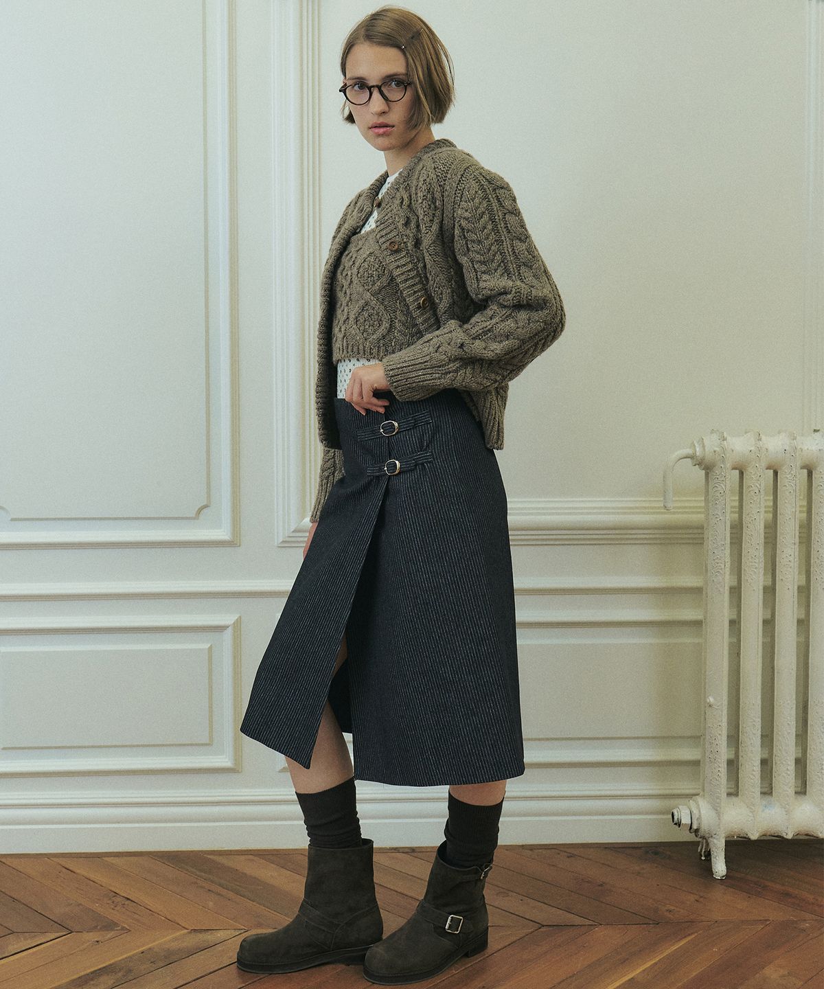 그로브(GROVE) VERON SKIRT [2COLOR]