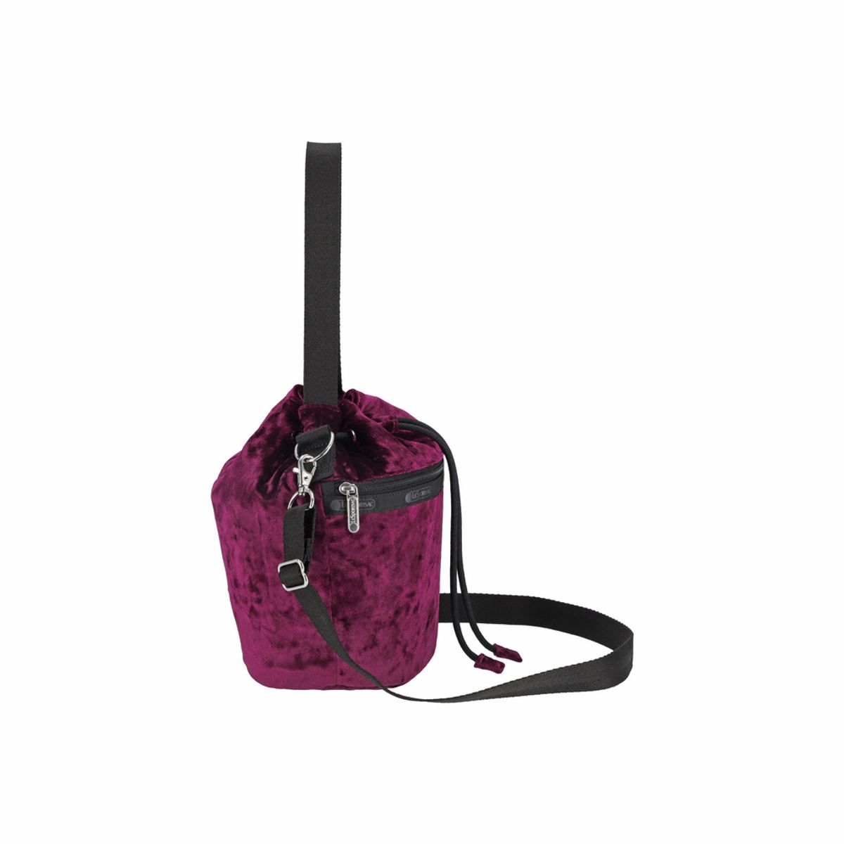 레스포색(LESPORTSAC) 벨로아 체리우드 드로우스트링 버켓백 [3870.M248]