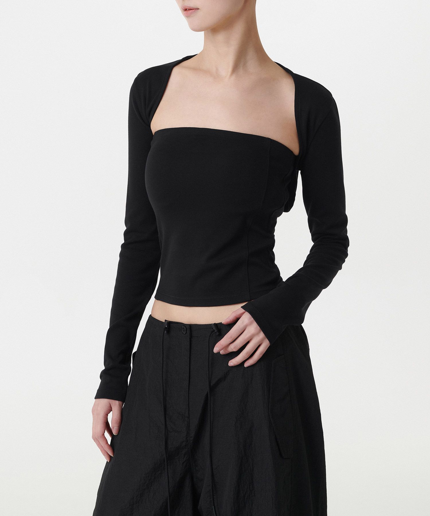 MUSINSA公式 | MUSINSA STANDARD WOMAN Women's Tube Top Bolero