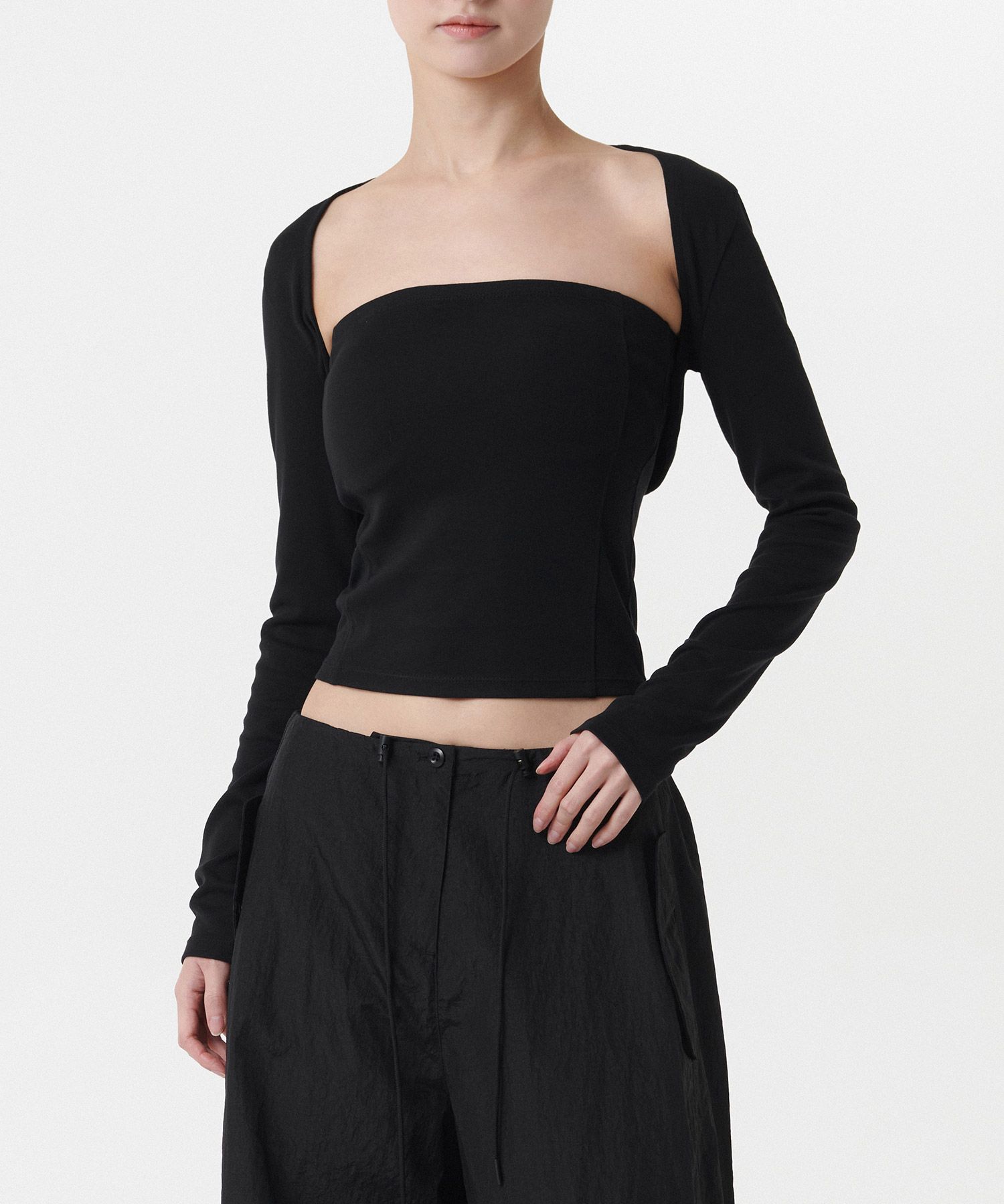MUSINSA | MUSINSA STANDARD WOMAN Women's Tube Top Bolero Set