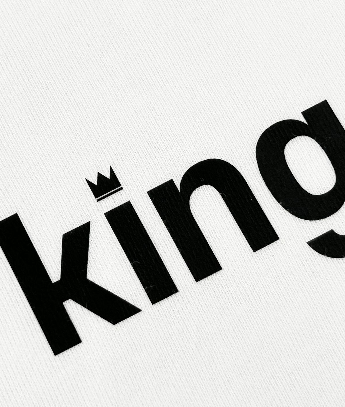 지미코 브리코(JIMIKO BLICO) JK crown king white mtm 킹 크라운 화이트맨투맨