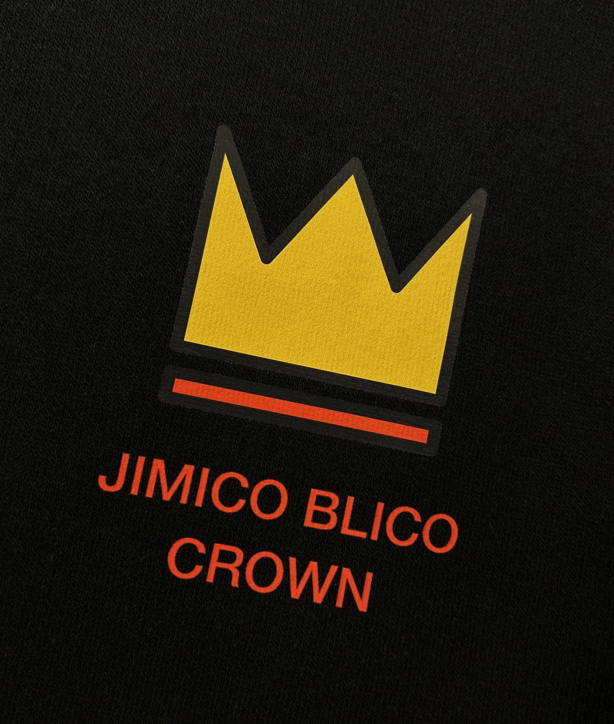 지미코 브리코(JIMIKO BLICO) JK crown spe black mtm 스페셜 크라운 블랙맨투맨