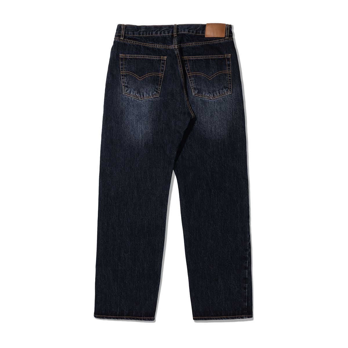 시티스트리트(CITY STREET) WASHED TWIST  DENIM - DEEP INDIGO