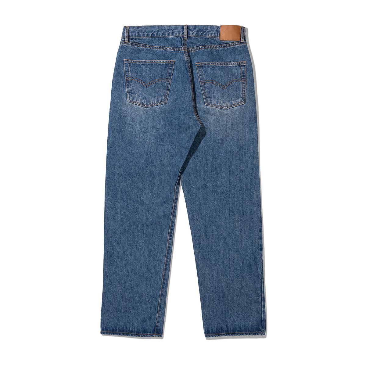 시티스트리트(CITY STREET) WASHED TWIST  DENIM - MEDIUM INDIGO