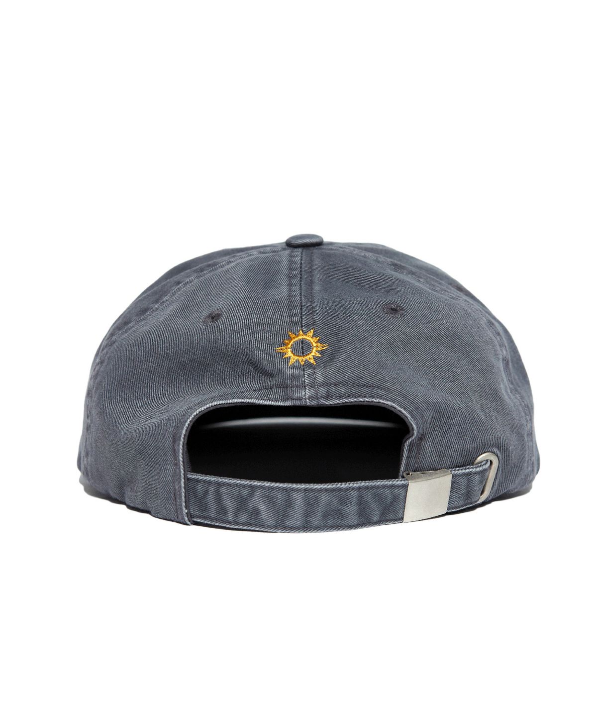 헬로 선라이즈(HELLO SUNRISE) Washed Sunrise Cat Logo 6Panel Cap (Vintage Gray)