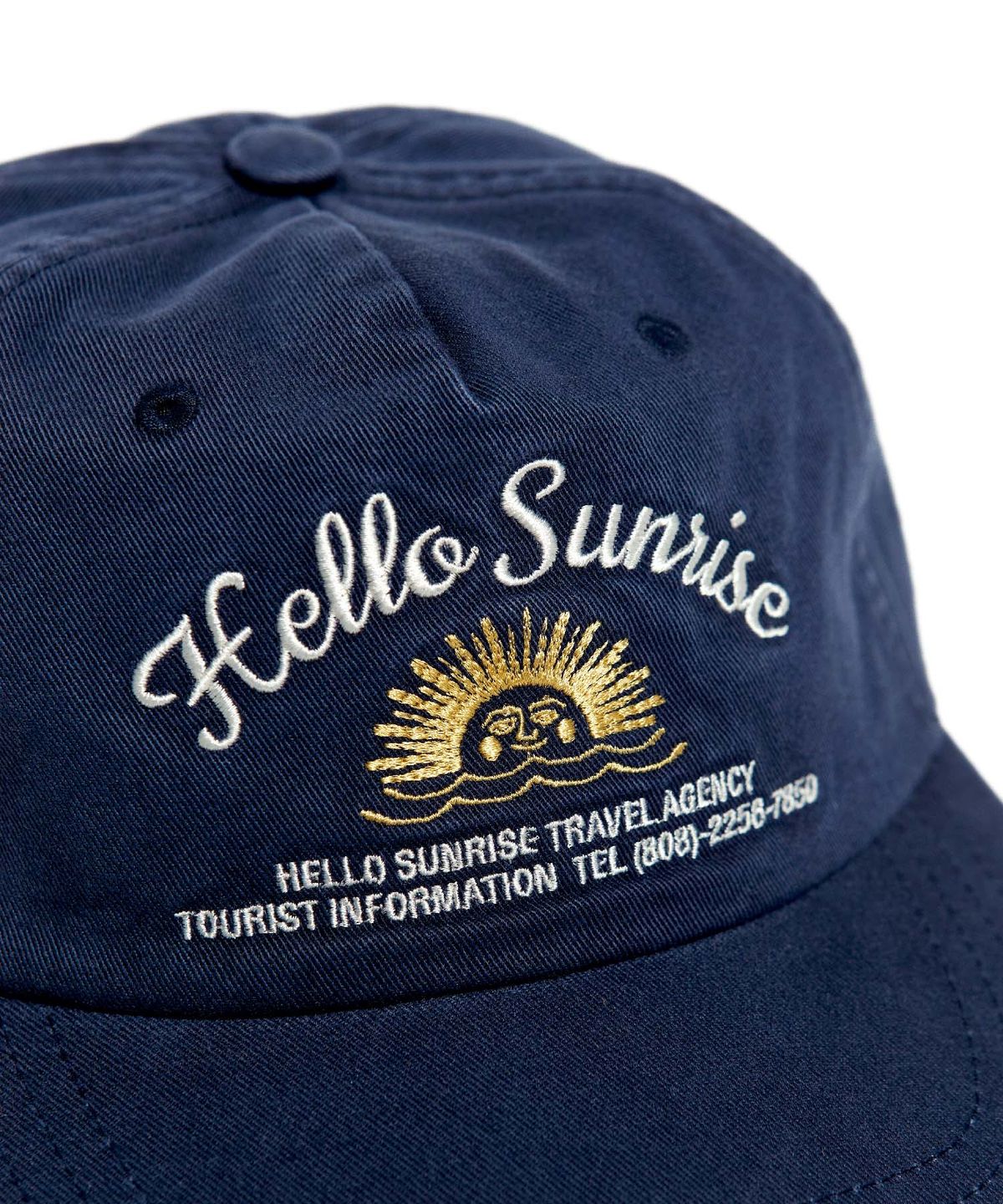 헬로 선라이즈(HELLO SUNRISE) HS Travel Agency Logo 5Panel Cap ( Navy)
