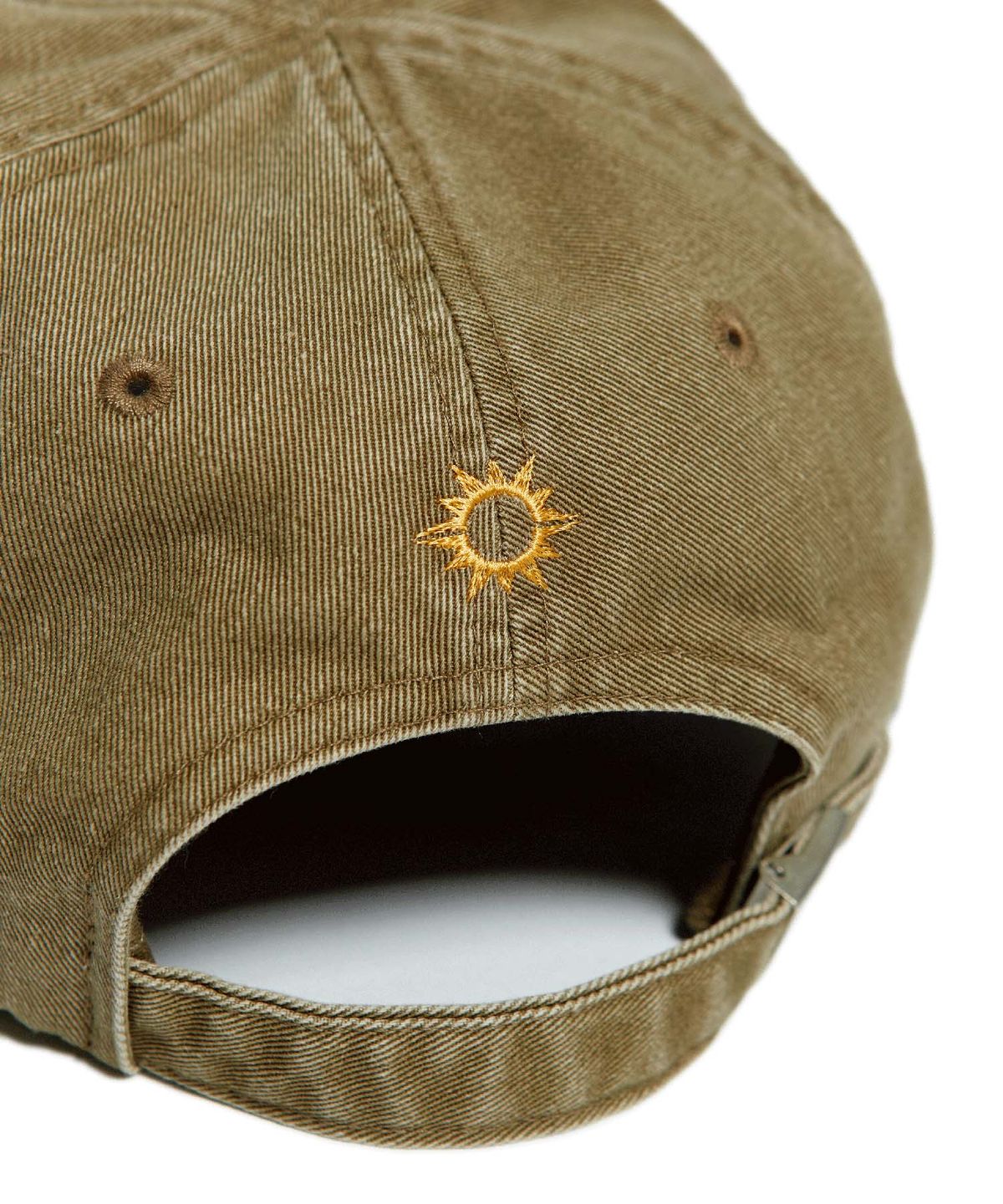 헬로 선라이즈(HELLO SUNRISE) Washed OG Logo Ball Cap (Camel Brown)