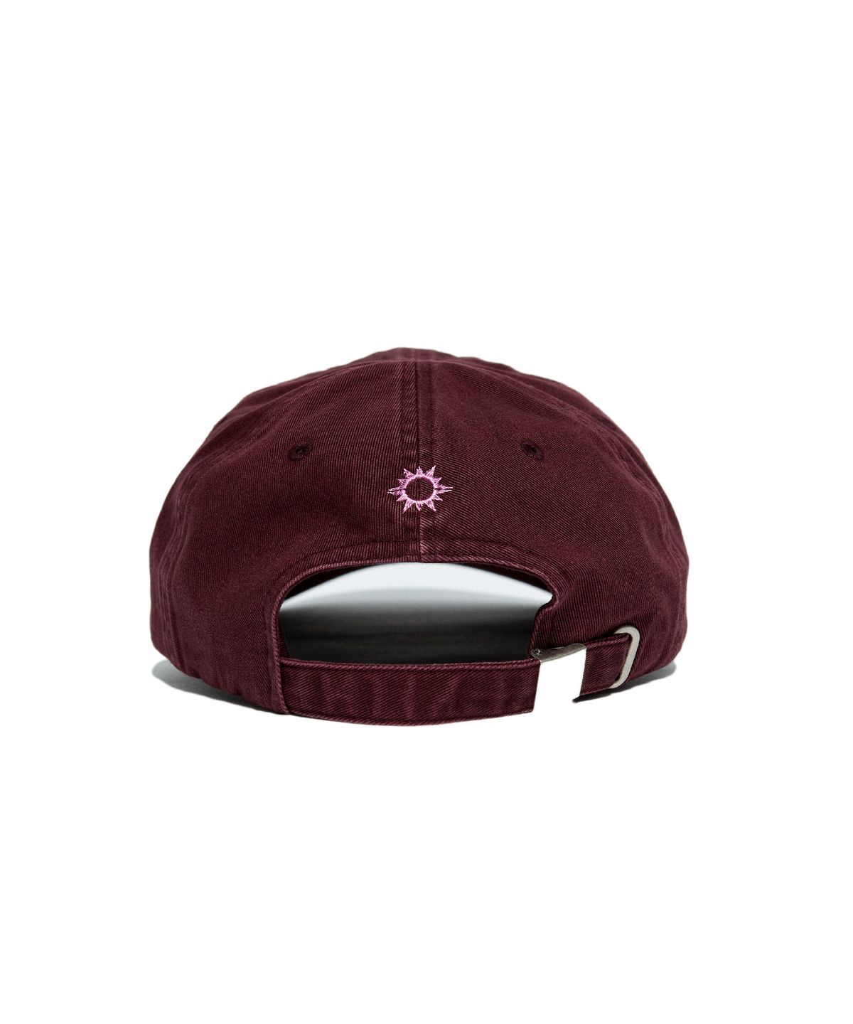 헬로 선라이즈(HELLO SUNRISE) HS Classic Typo Logo Ball Cap (Burgundy)