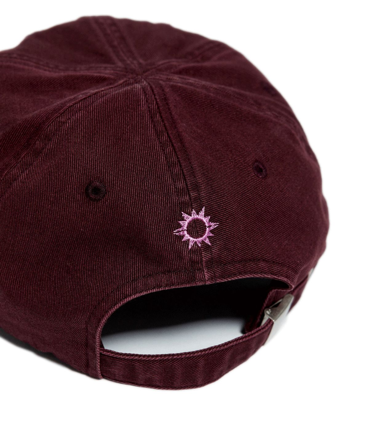 헬로 선라이즈(HELLO SUNRISE) HS Classic Typo Logo Ball Cap (Burgundy)
