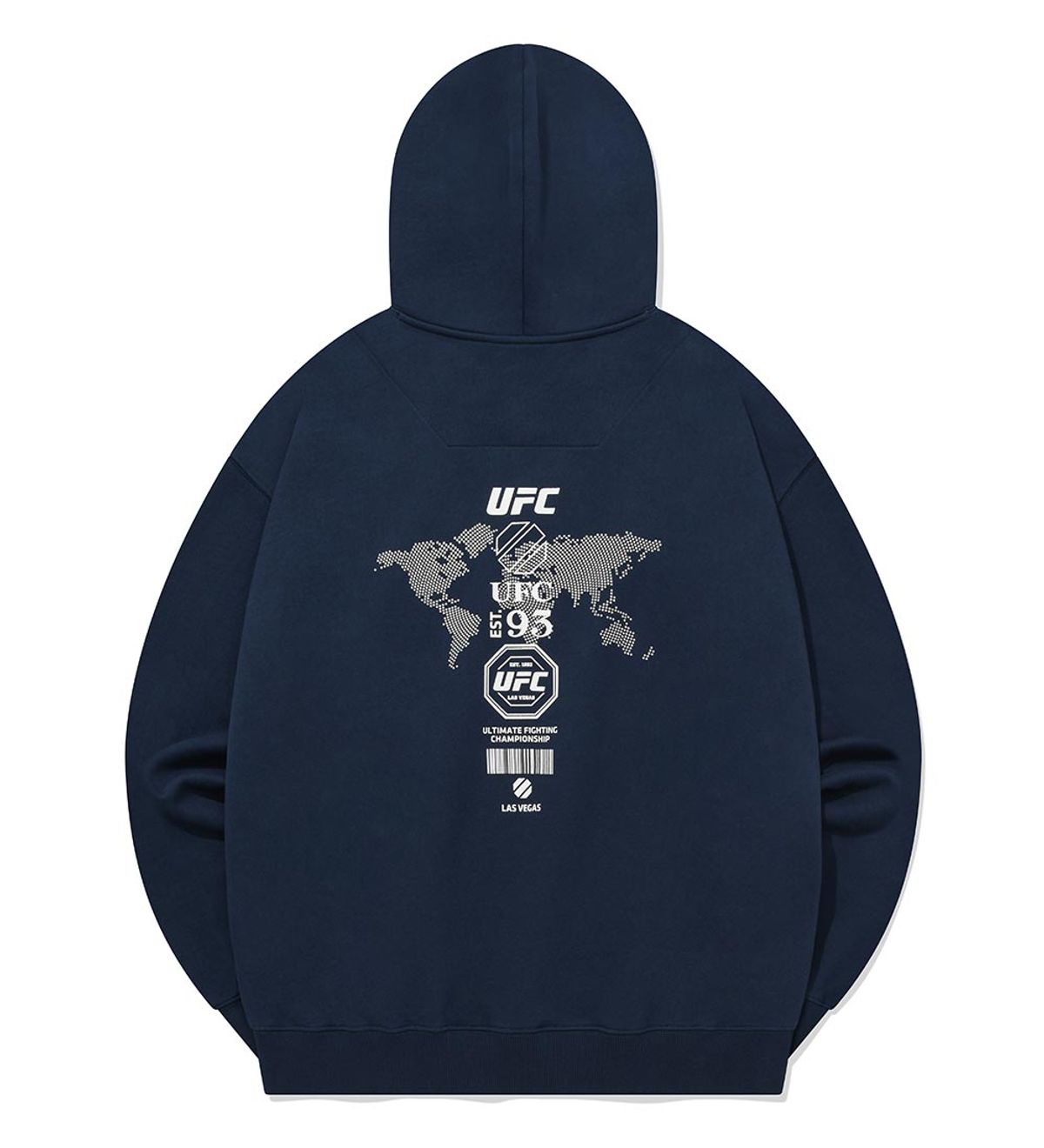 유에프씨 스포츠(UFC SPORT) UFC 월드 릴렉스핏 후드티 네이비 U2HDV1302NA