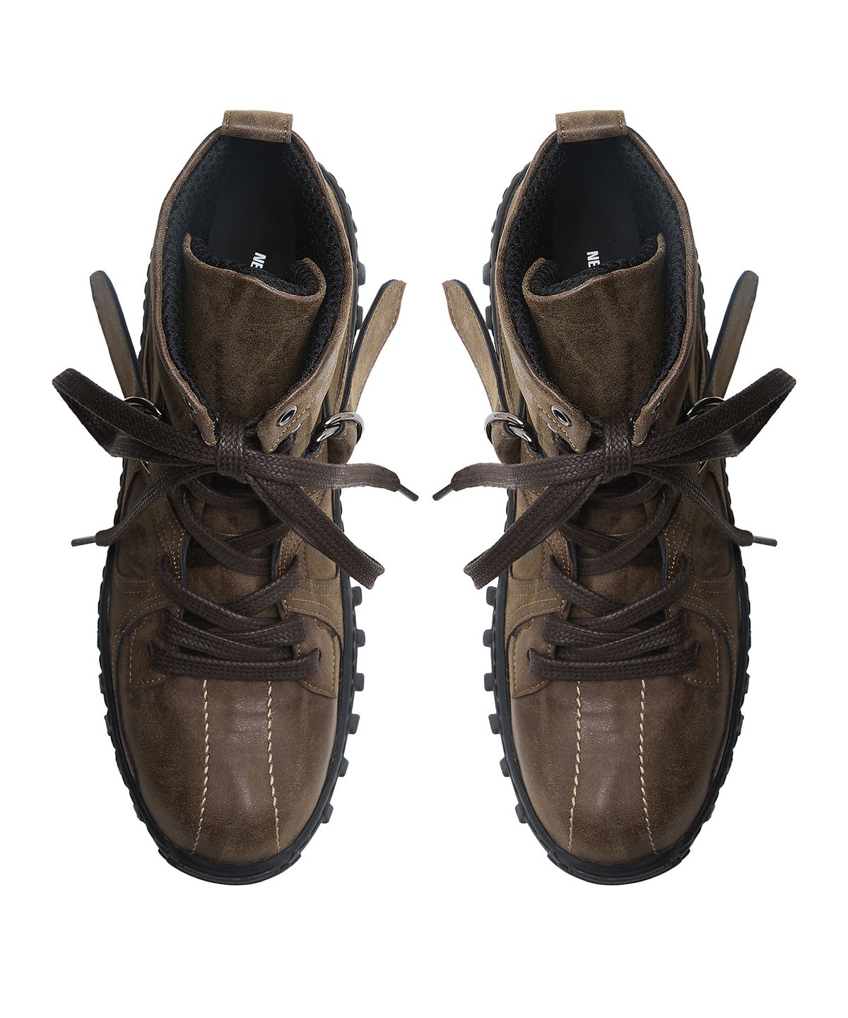 네거티브쓰리(NEGATIVE THREE) Engineered boots Sneakers BROWN