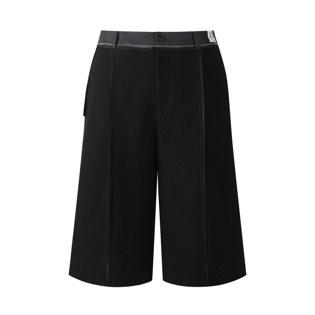 래코드(RECODE) Pocket Cutting Detail Pants_RKPAW23612BKX
