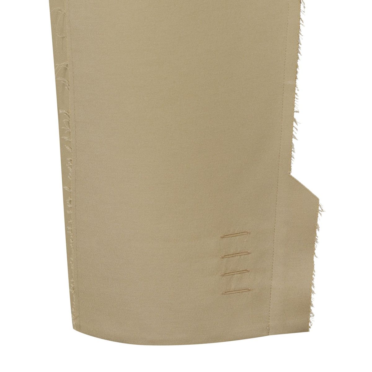 래코드(RECODE) Raw Edged Two Tuck Pants_RKPAA23606BEX
