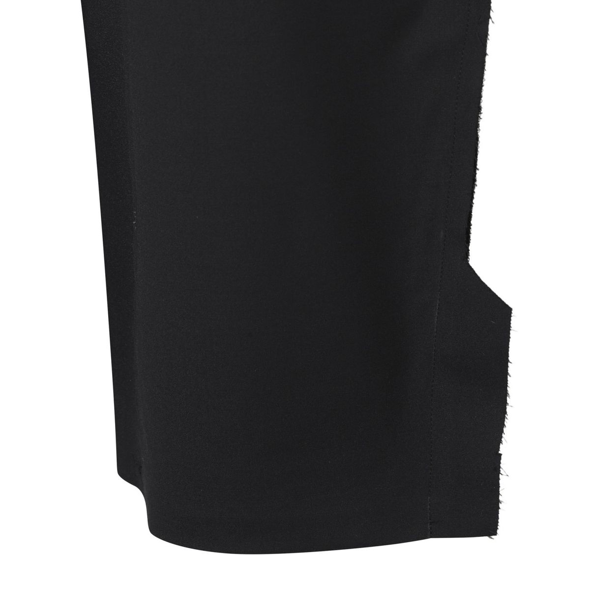 래코드(RECODE) Raw Edged Two Tuck Pants_RKPAA23606BKX