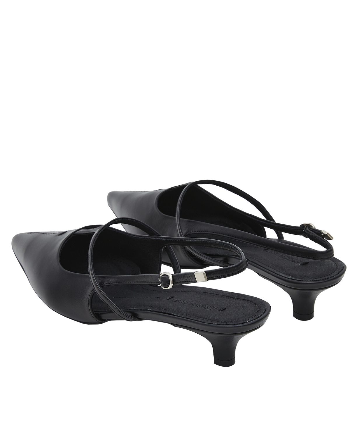 네거티브쓰리(NEGATIVETHREE) T Slingback BLACK