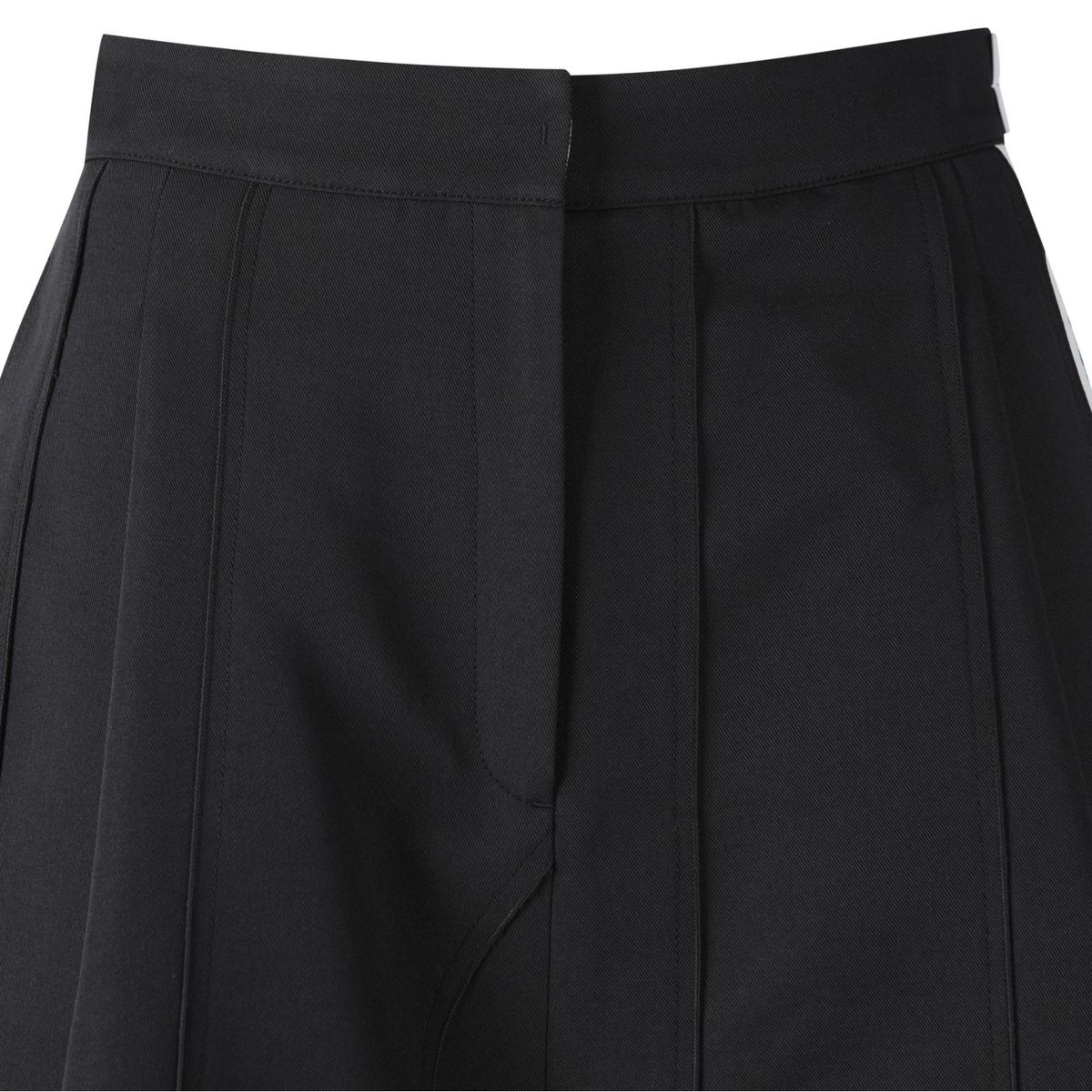 래코드(RECODE) Twill Patch Work Wide Short Pants_RQPAA23516BKX