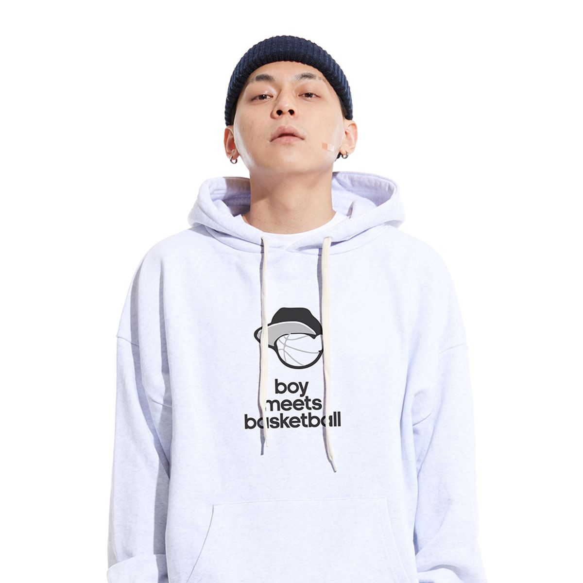 스터프(STUFF) 바스켓볼 보이 후드티