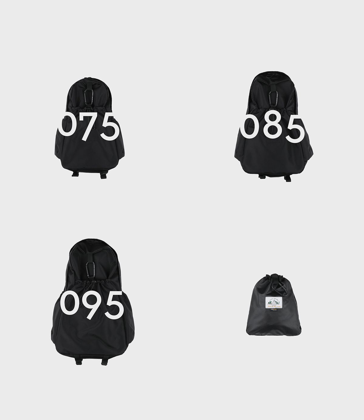 에메모가든(MMOGARDEN) mmo backpack nylon cordura eco / black