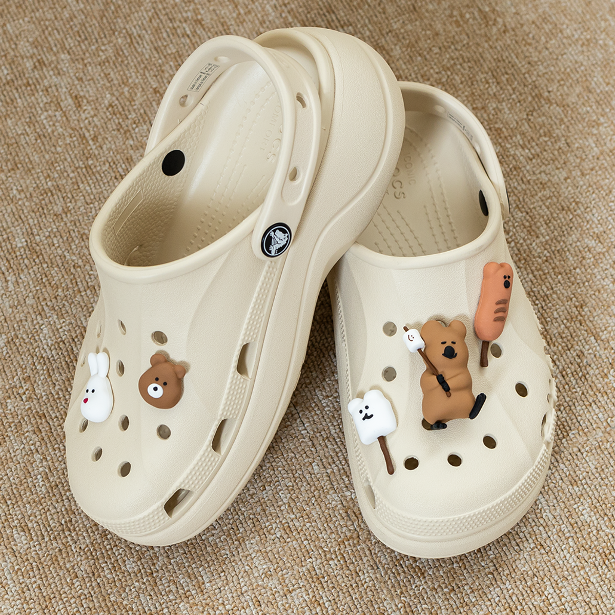 다이노탱(DINOTAENG) Clog Buttonz Set
