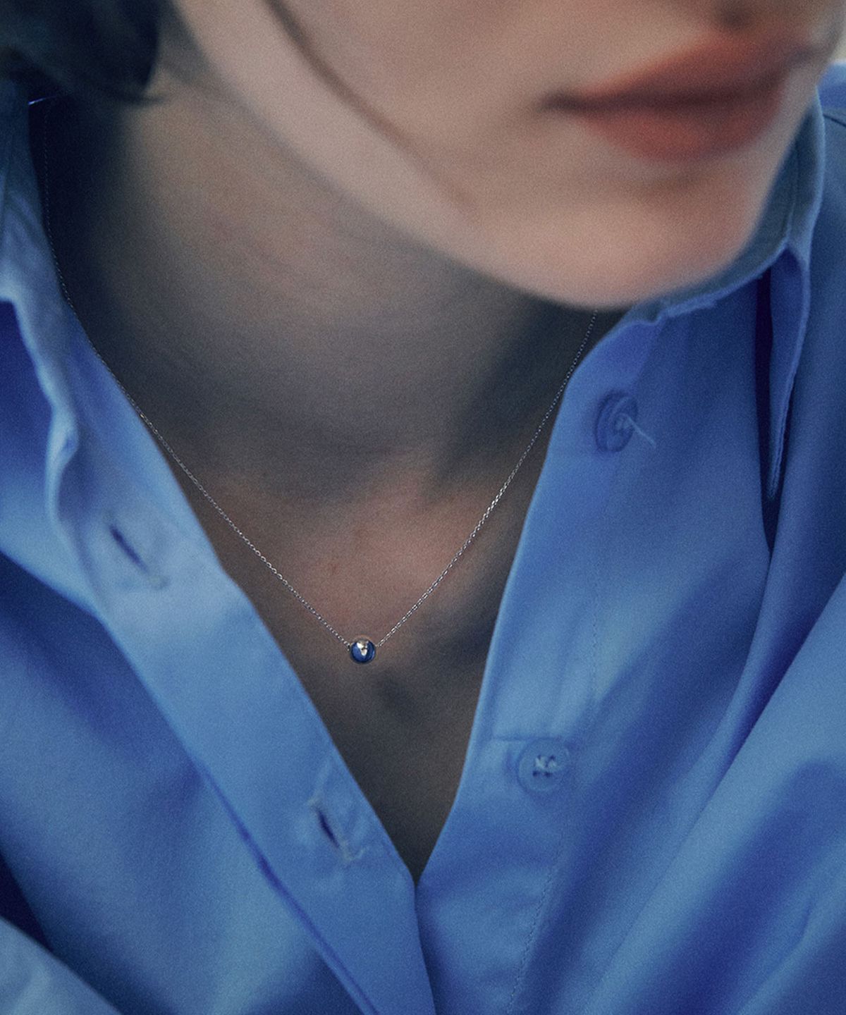 베흐트(VERTE) [925 silver] Un.silver.173 / simple ball necklace