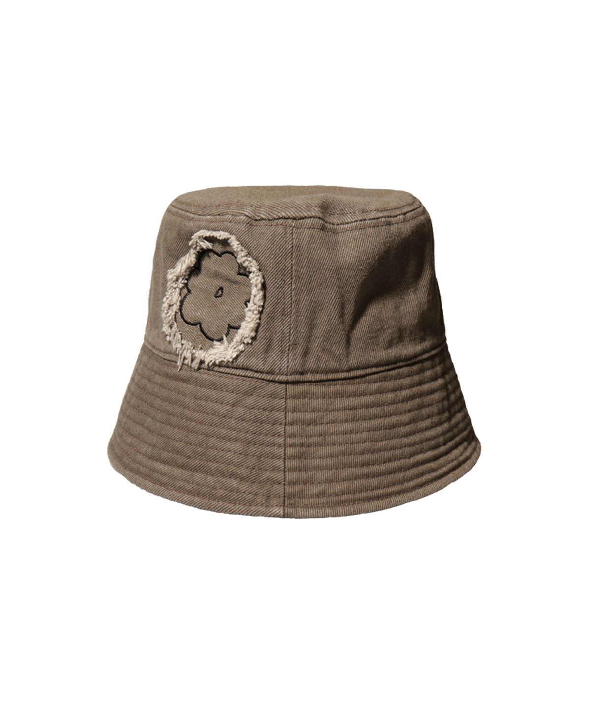 엘케블룸(ELKE BLOEM) FLOWER PATCH COTTON KHAKI BUCKET HAT