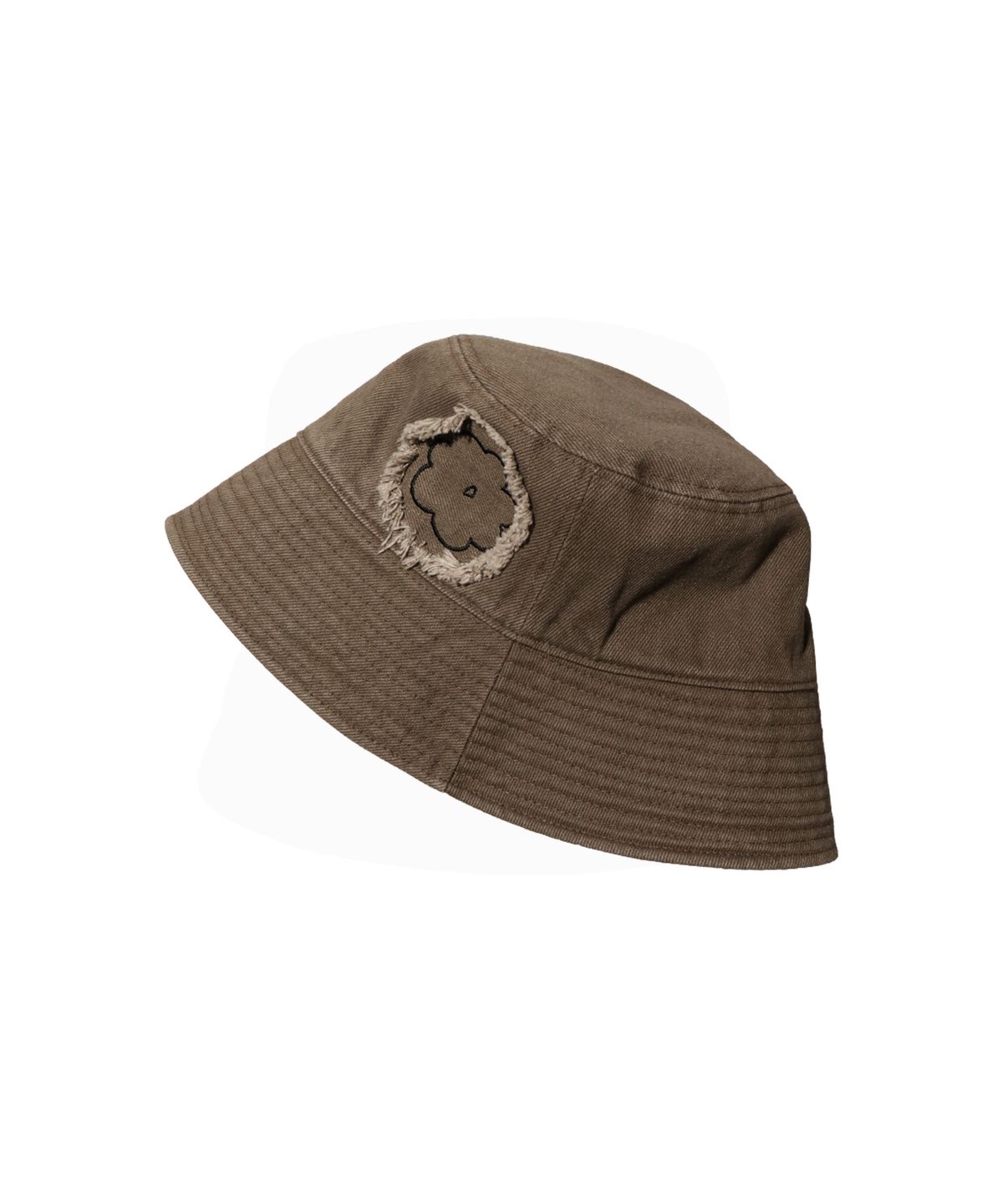 엘케블룸(ELKE BLOEM) FLOWER PATCH COTTON KHAKI BUCKET HAT