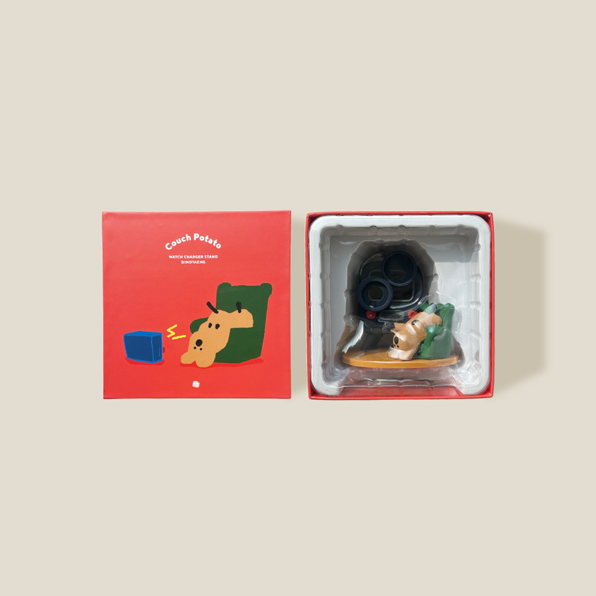 다이노탱(DINOTAENG) Couch Potato Watch Stand