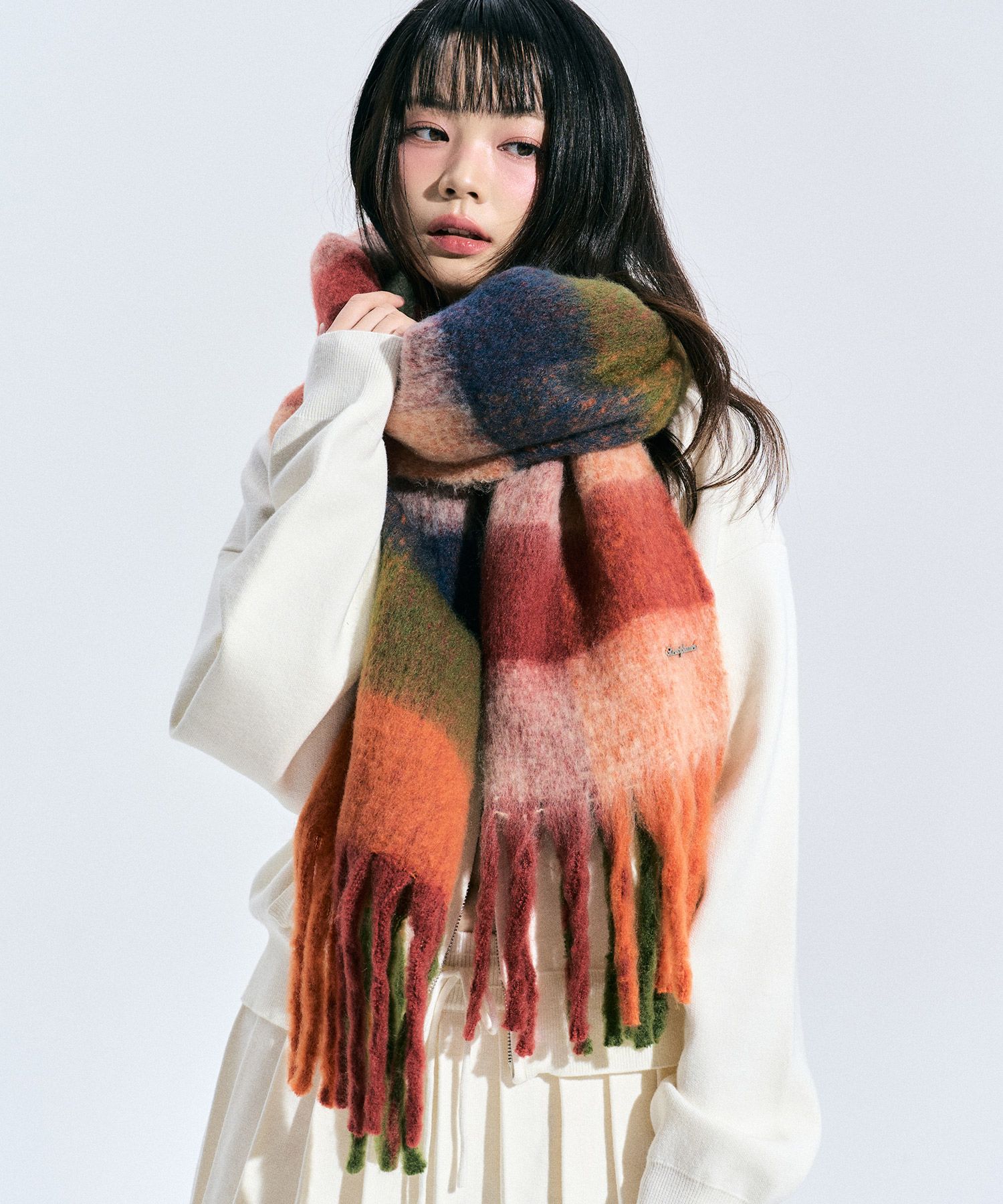 ZEROPLANET★韓国★人気★Soft Ribbon Long Muffler [3COLOR] MUSINSA | ZEROPLANET Soft ribbon long muffler [3COLOR]