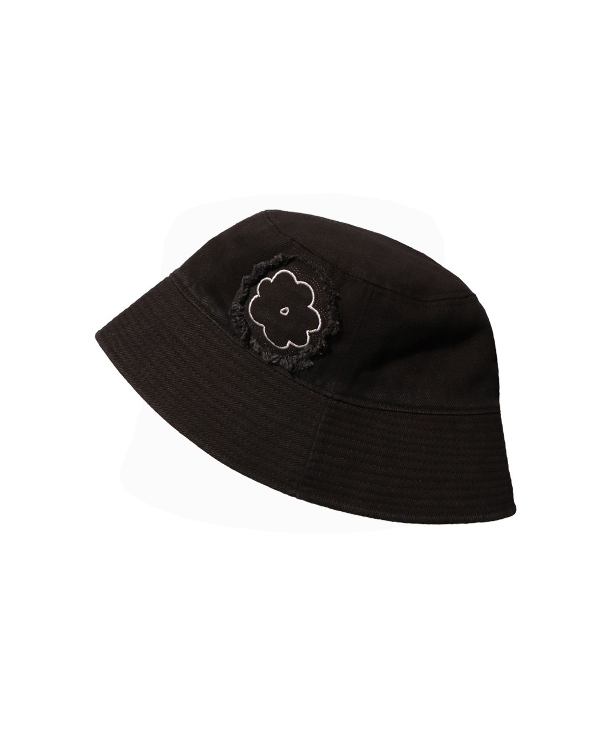 엘케블룸(ELKE BLOEM) FLOWER PATCH COTTON BLACK BUCKET HAT