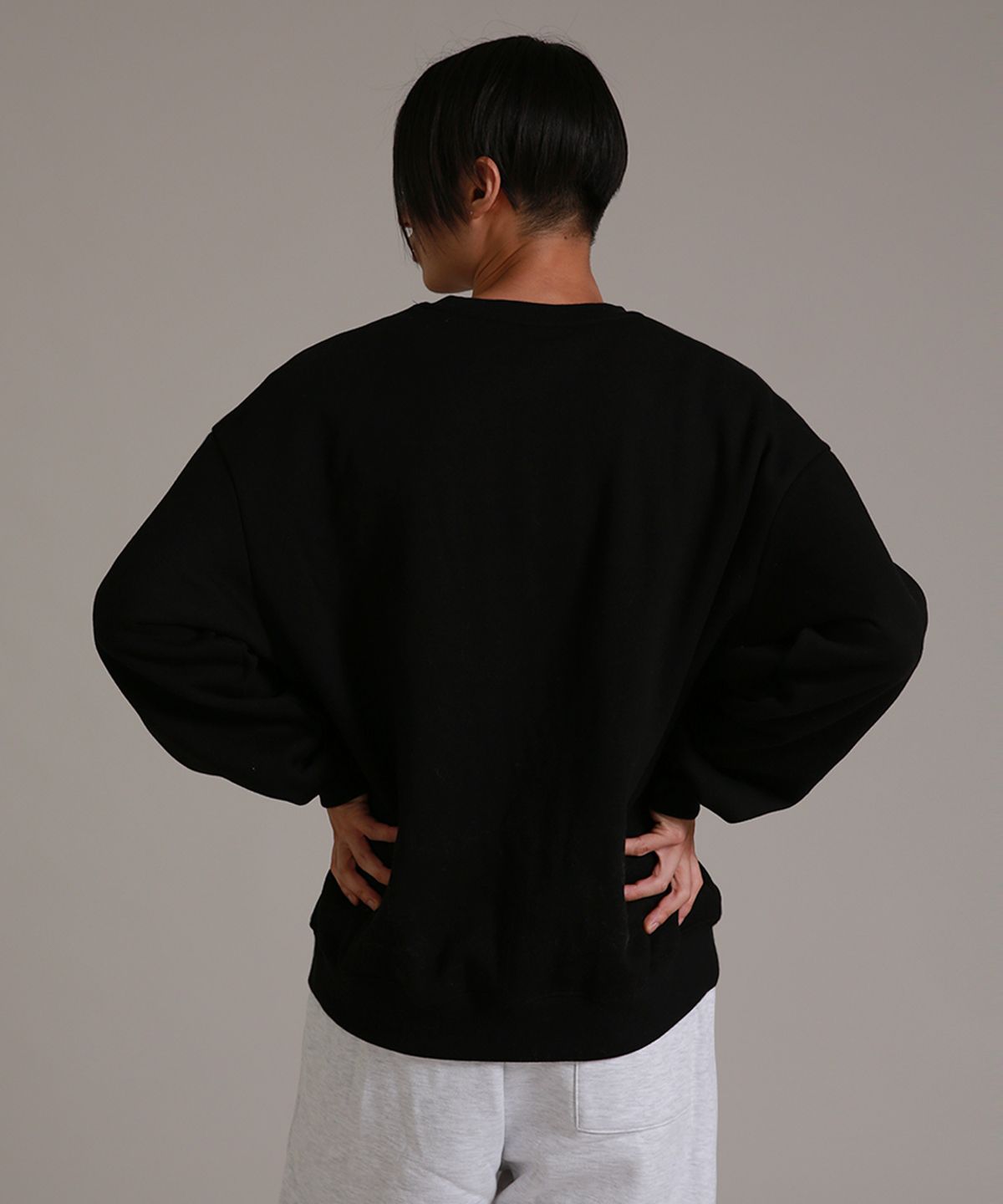 라이크더모스트(LIKE THE MOST) 헤비기모 무지 오버 스웨트셔츠 5colros