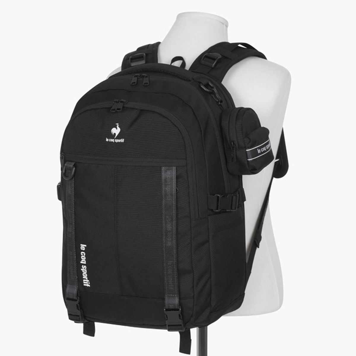 르꼬끄(LECOQ) AT 백팩 29L 블랙(QP123ABP11)