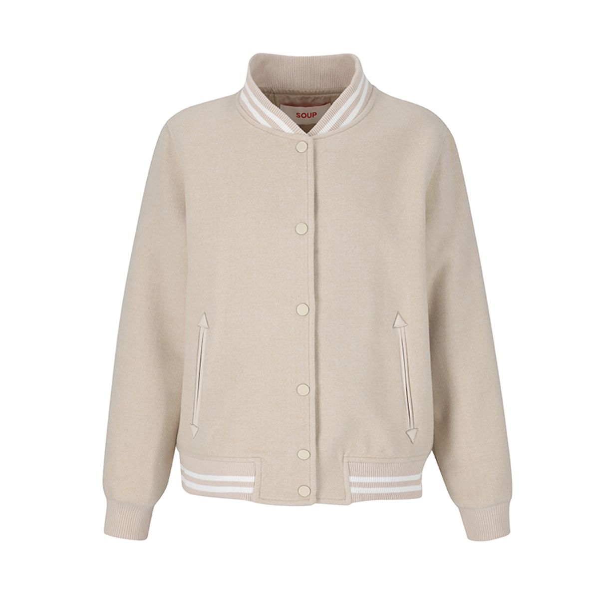 숲(SOUP) 시보리 포인트 우븐 점퍼(SZ9UJ35)