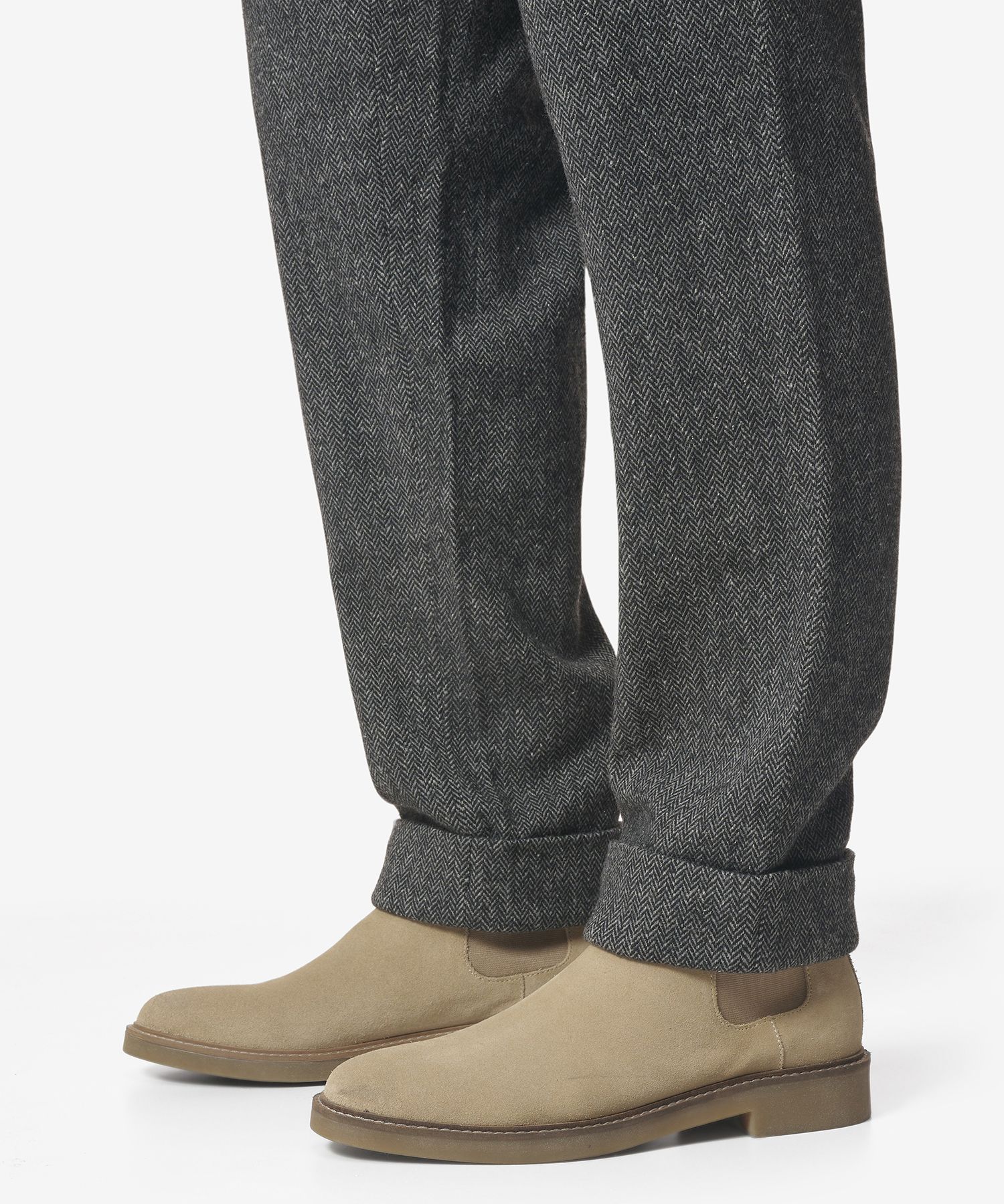 MUSINSA | ENGINEERED GARMENTS Polyester Wool Herringbone Andover Pants ...