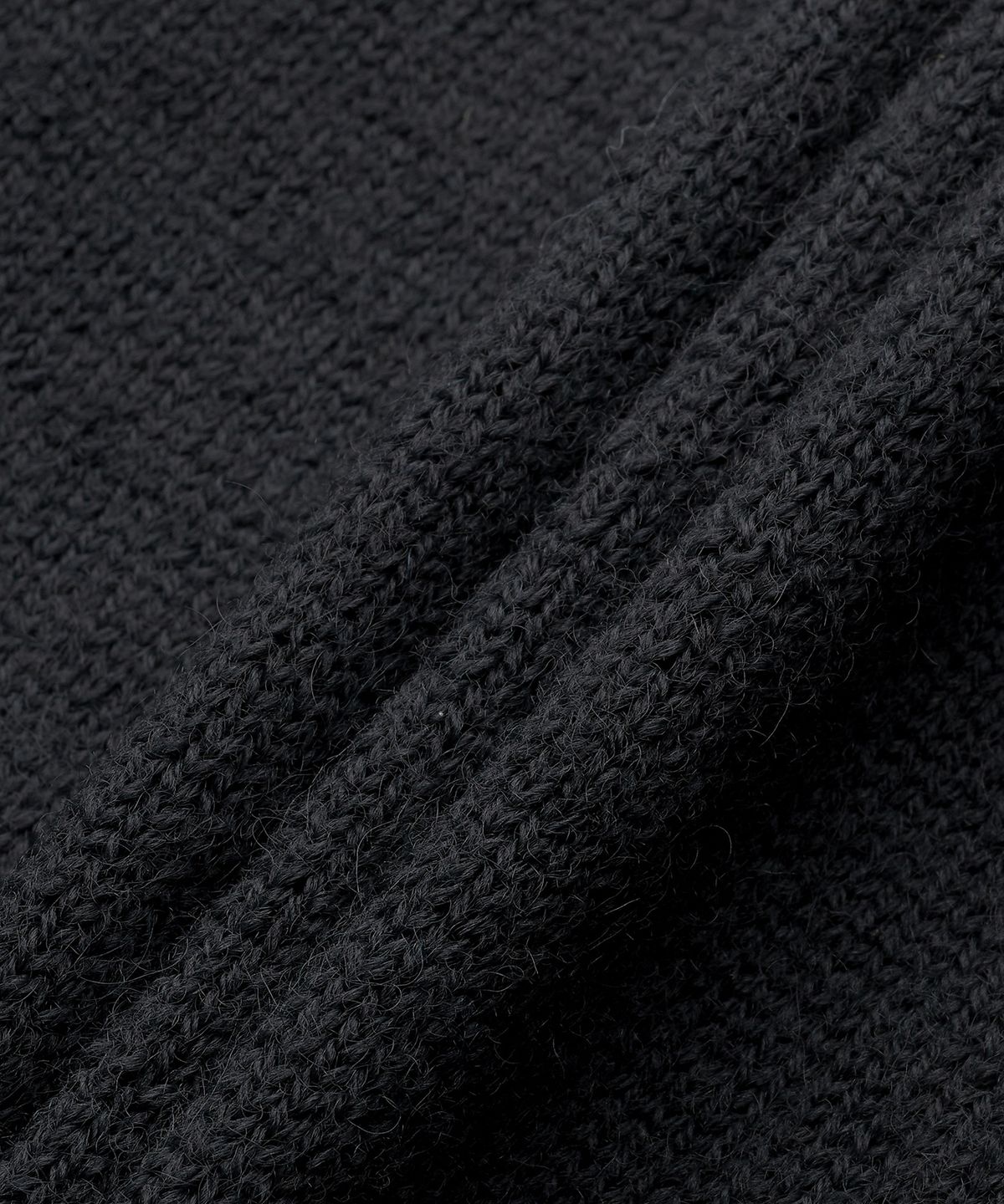 마가렛 호웰(MHL MARGARET HOWELL) 웰트 포켓 가디건 - 블랙 / WHKN0129A23KLFBLK