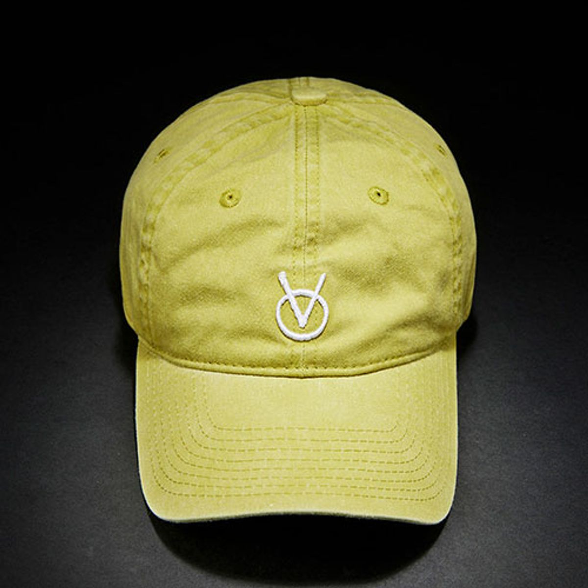 빈스모크(VINSMOKE) Washed Lime 볼캡 [LOW FIT]