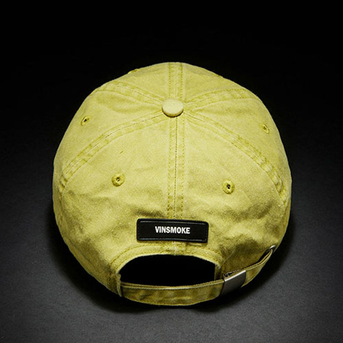 빈스모크(VINSMOKE) Washed Lime 볼캡 [LOW FIT]