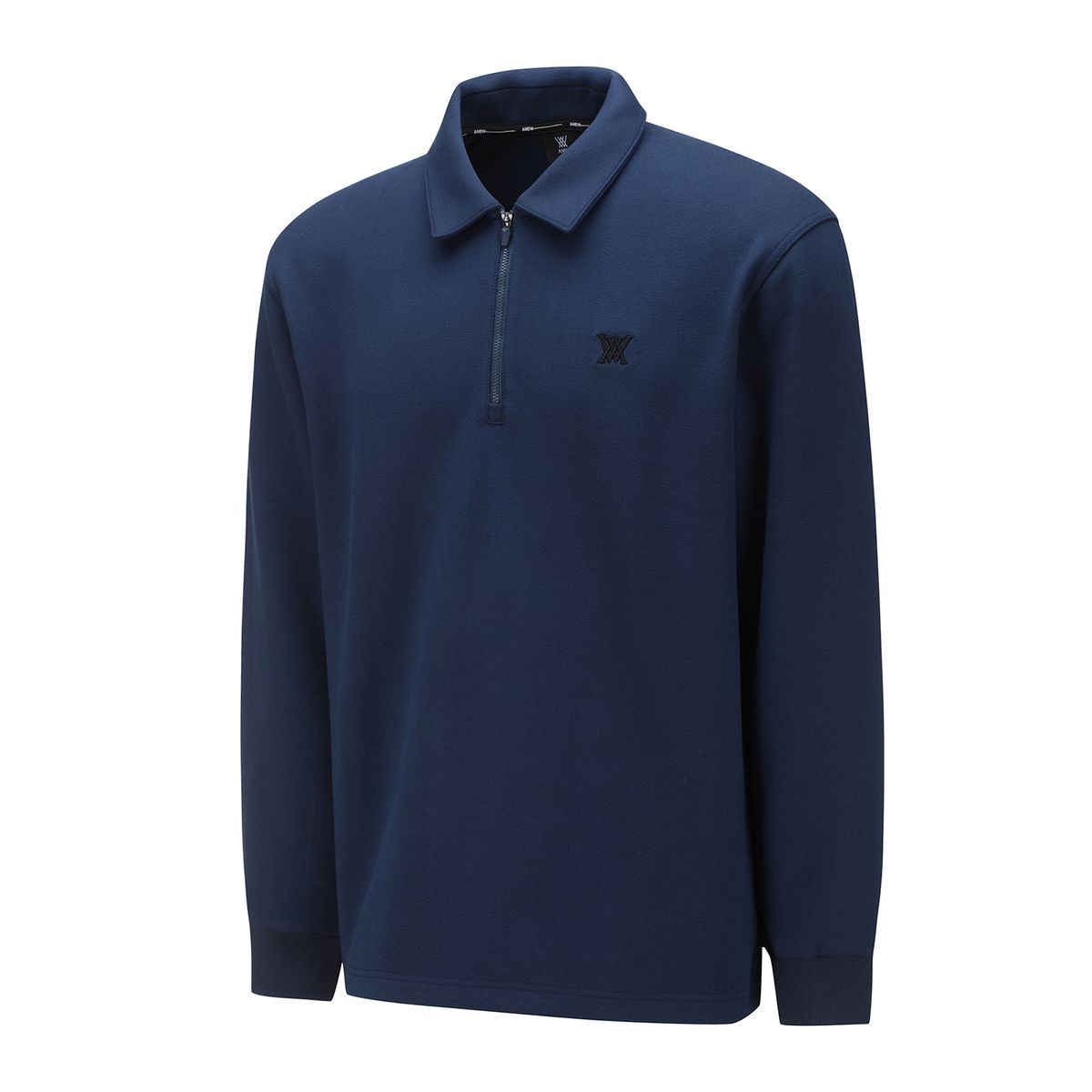 어뉴골프(ANEW GOLF) MEN COLLAR HALF ZIP LONG T-SHIRT_IB
