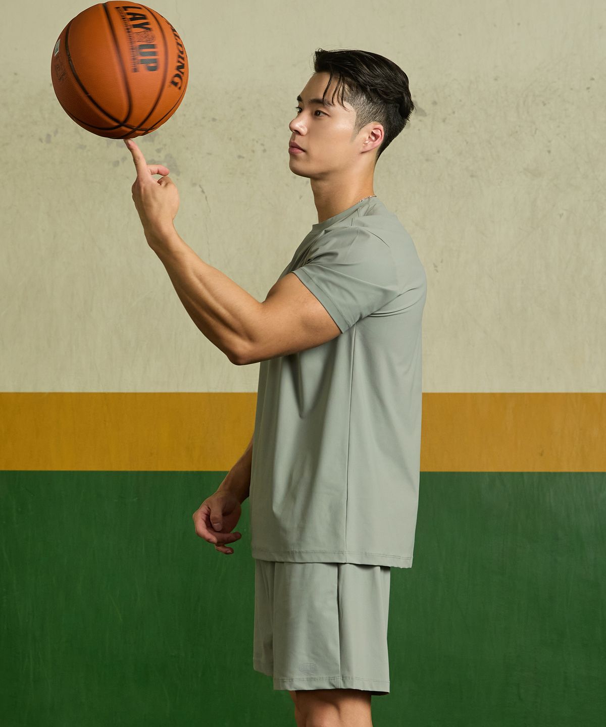 블랙몬스터핏(BLACK MONSTER FIT) 트리코트 트레이닝 숏슬리브 반팔 티셔츠 (4 color)