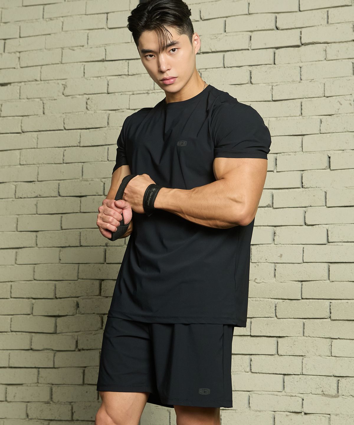 블랙몬스터핏(BLACK MONSTER FIT) 트리코트 트레이닝 5부 반바지 팬츠 (4 color)