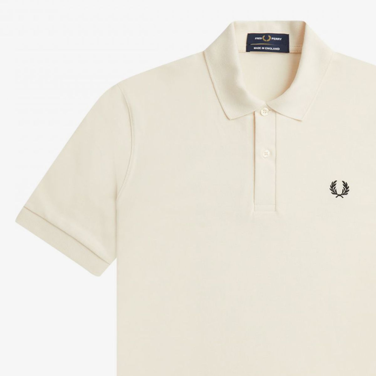 프레드페리(FRED PERRY) [M3] 오리지널 프레드페리 셔츠 - 에크루/블랙 AFPM2330003-S70