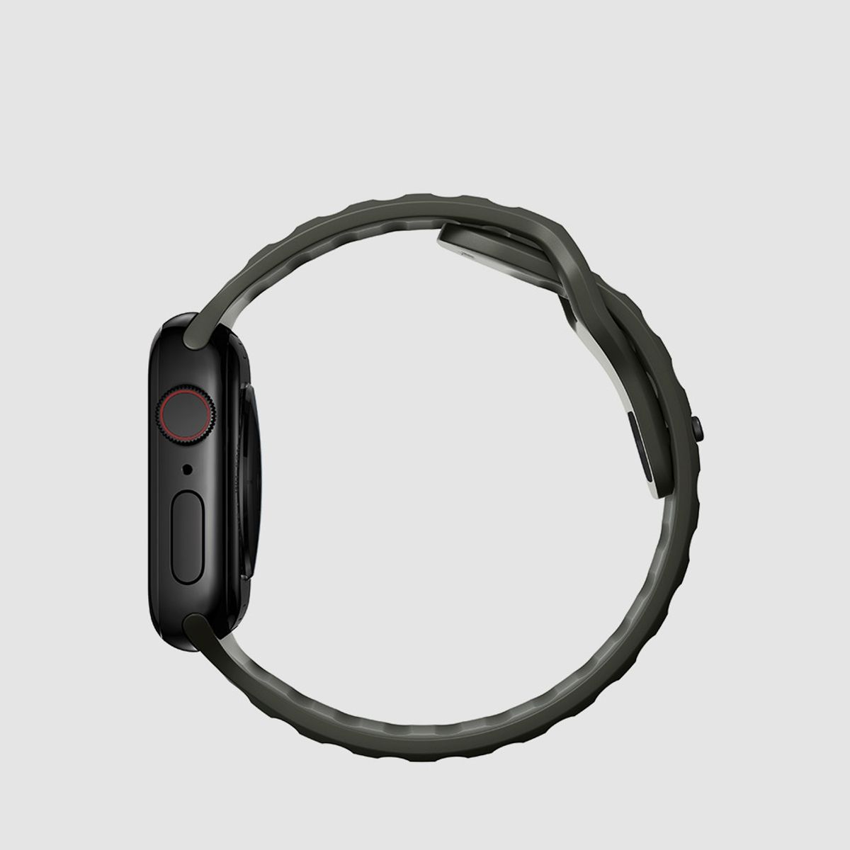 노마드(NOMAD) 애플 워치 스포츠 스트랩 - 애쉬 그린 / 44 45 49mm 울트라 시계줄