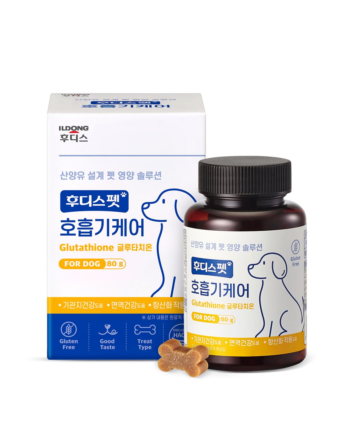 후디스펫(FOODISPET) 호흡기케어 80g 1박스