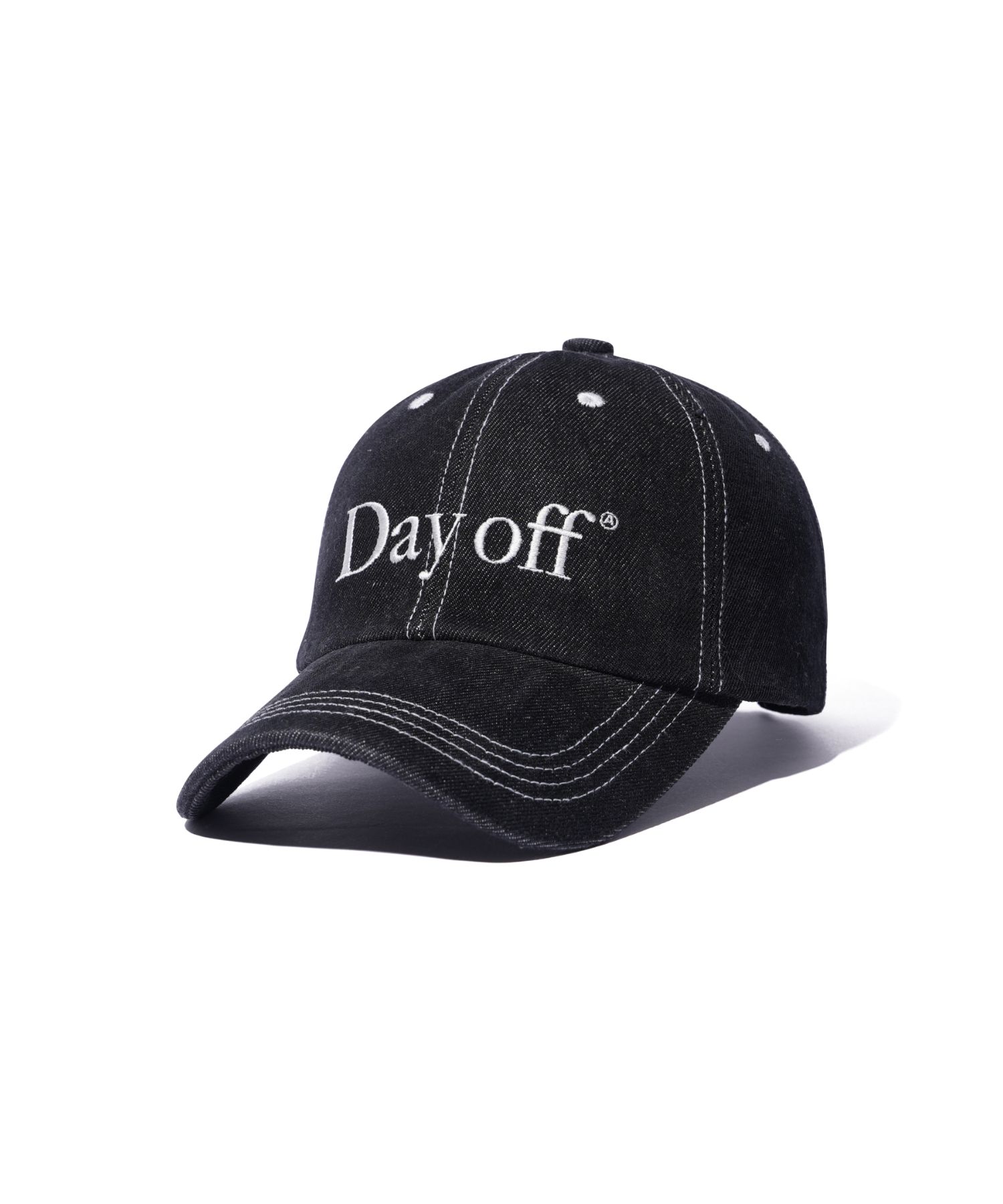 MUSINSA | AECA WHITE DAY OFF CAP-DENIM BLACK