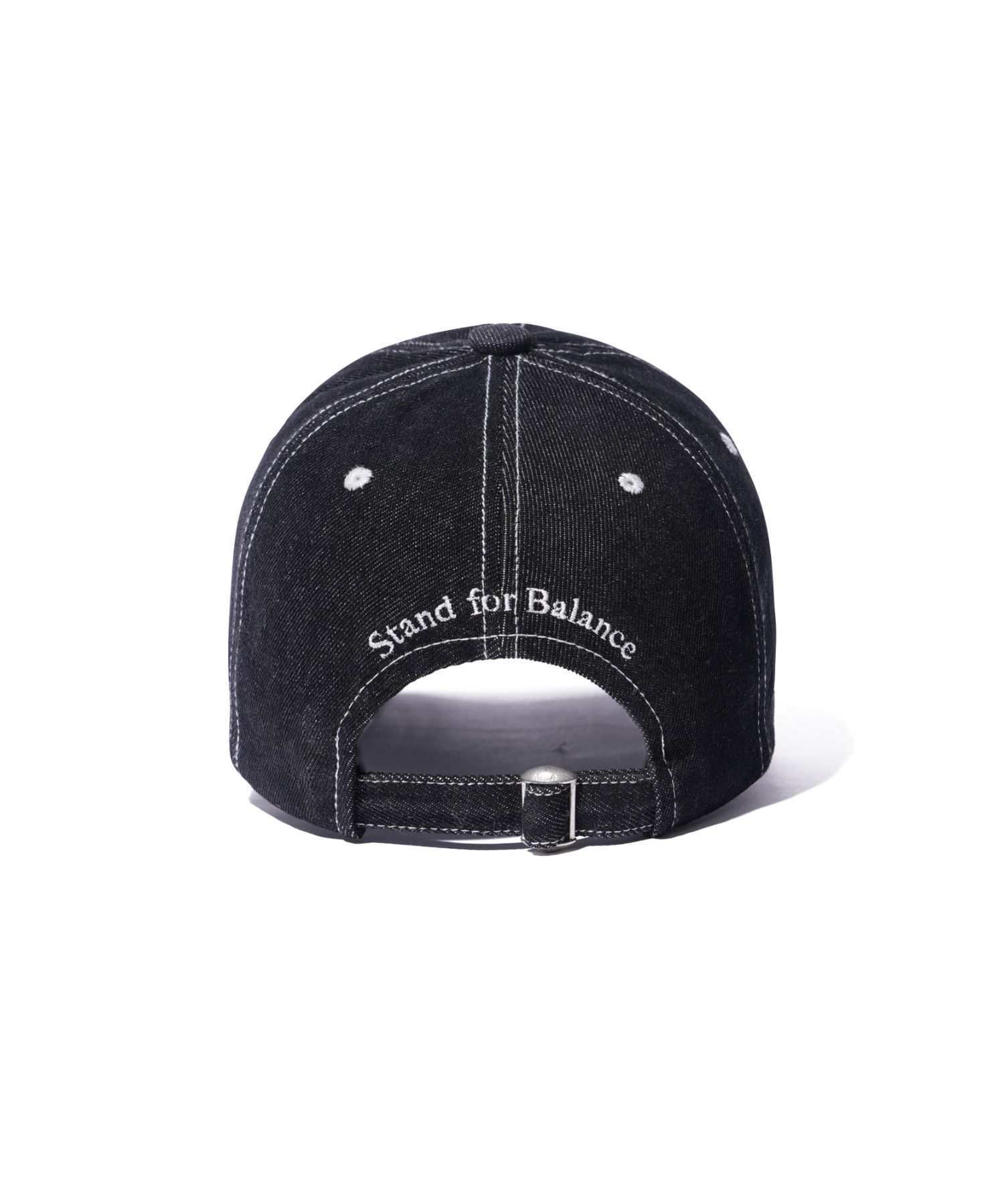 MUSINSA | AECA WHITE DAY OFF CAP-DENIM BLACK