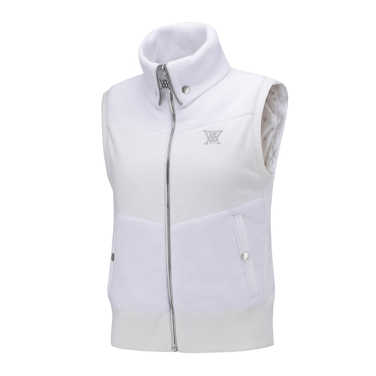 어뉴골프(ANEW GOLF) WOMEN HYBRID KNIT VEST_OW