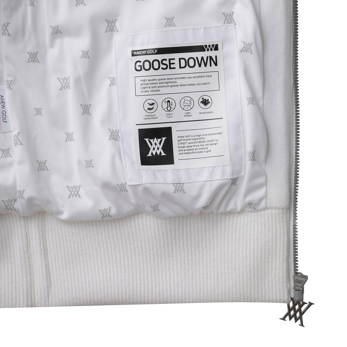 어뉴골프(ANEW GOLF) WOMEN HYBRID KNIT VEST_OW